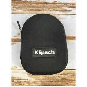 Klipsch Replacement Black Hard Shell Travel Case for Headphones Empty Case Only